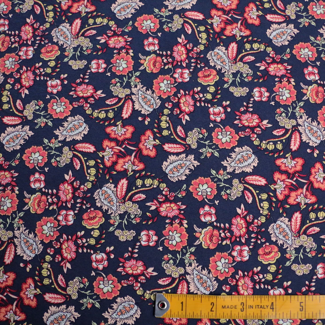 Midnight Jardin Viscose Crepe - Image 3