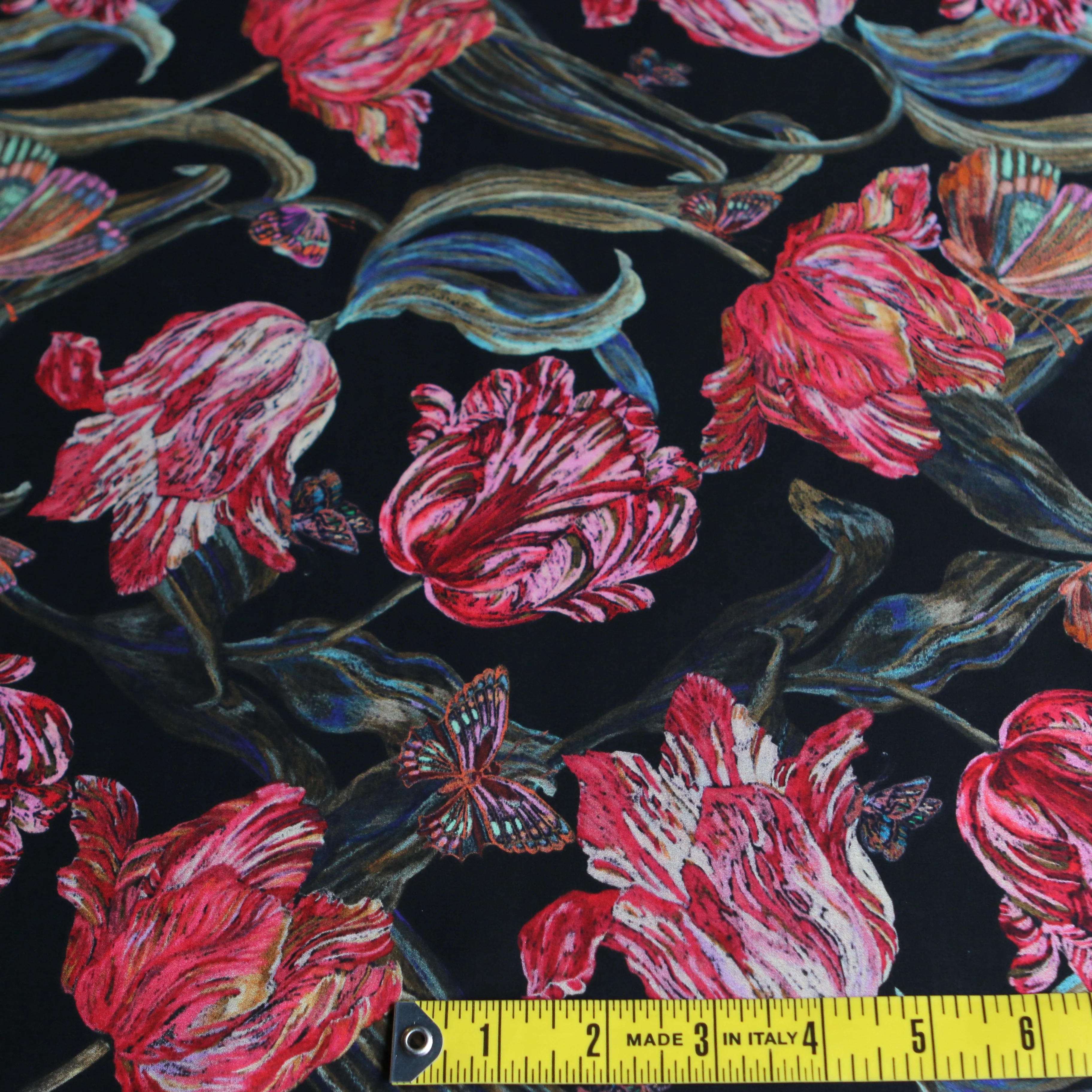 Midnight Sketch Black - Liberty Tana Lawn™ - Image 3