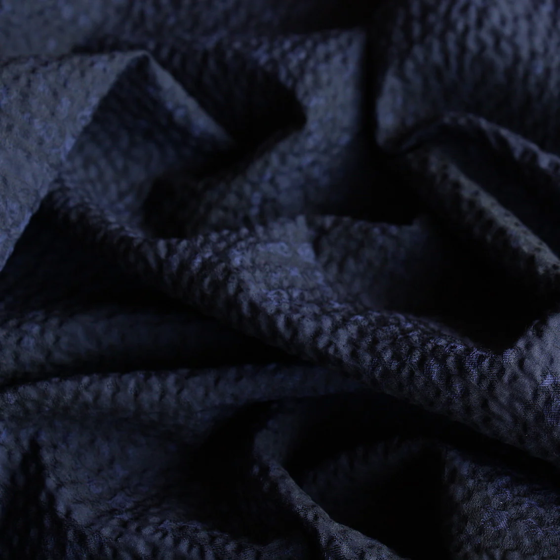 Midnight Sky Bumps Seersucker - Image 2