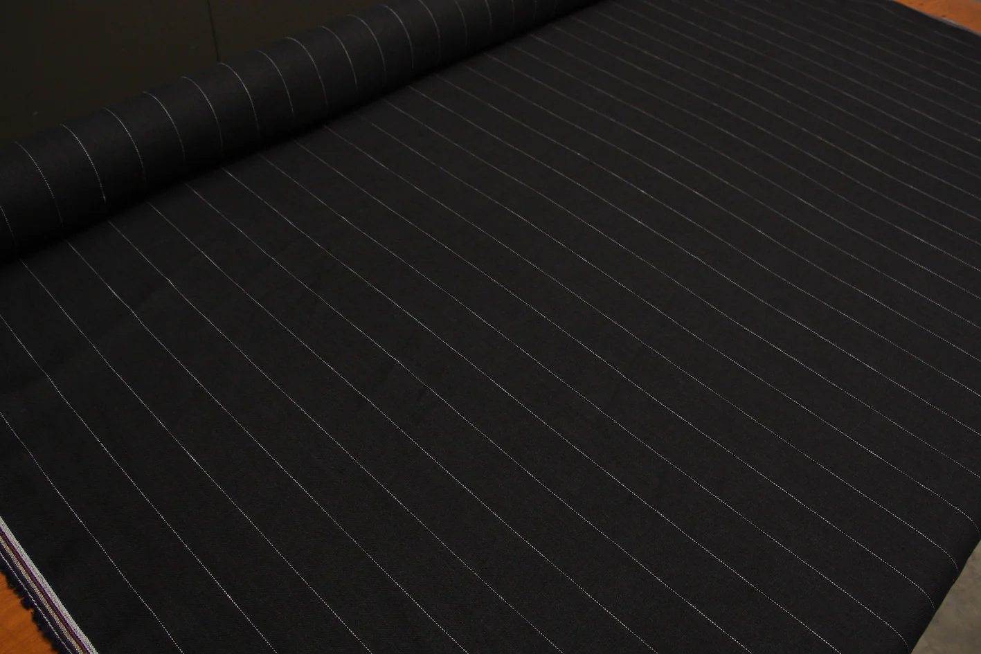 Midnight Stripe Linen - Image 3
