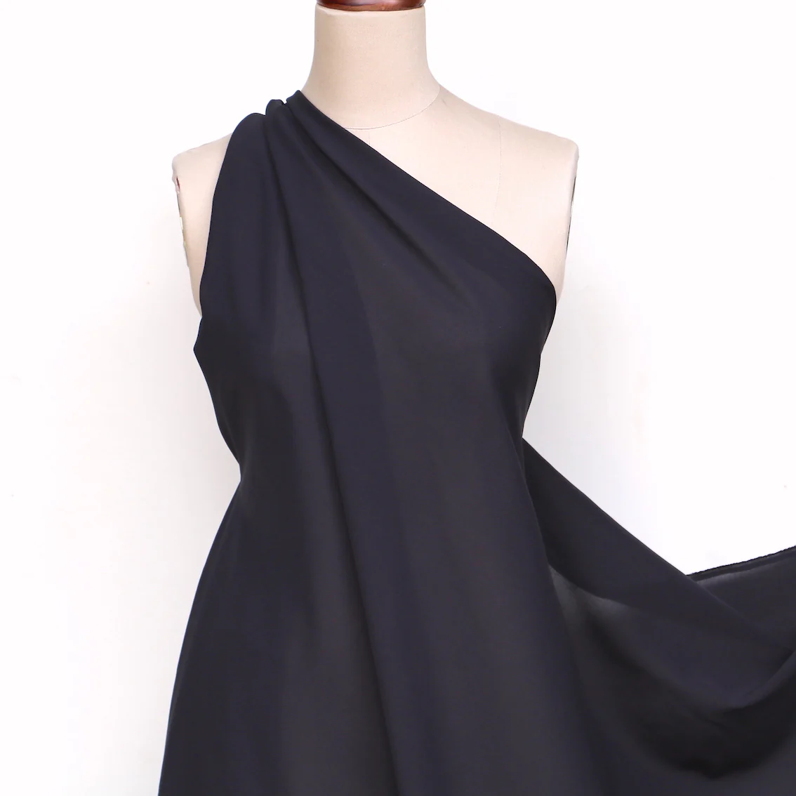 Midnight Voile - Stretch Cotton Voile - Image 3