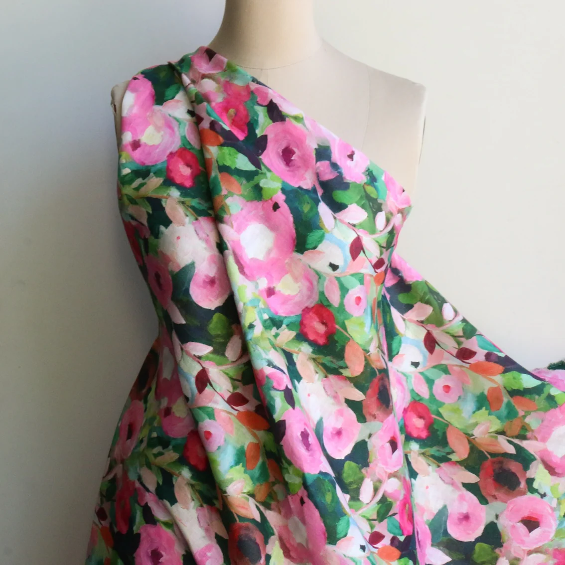 Midsummer Bloom Printed Linen - Image 5