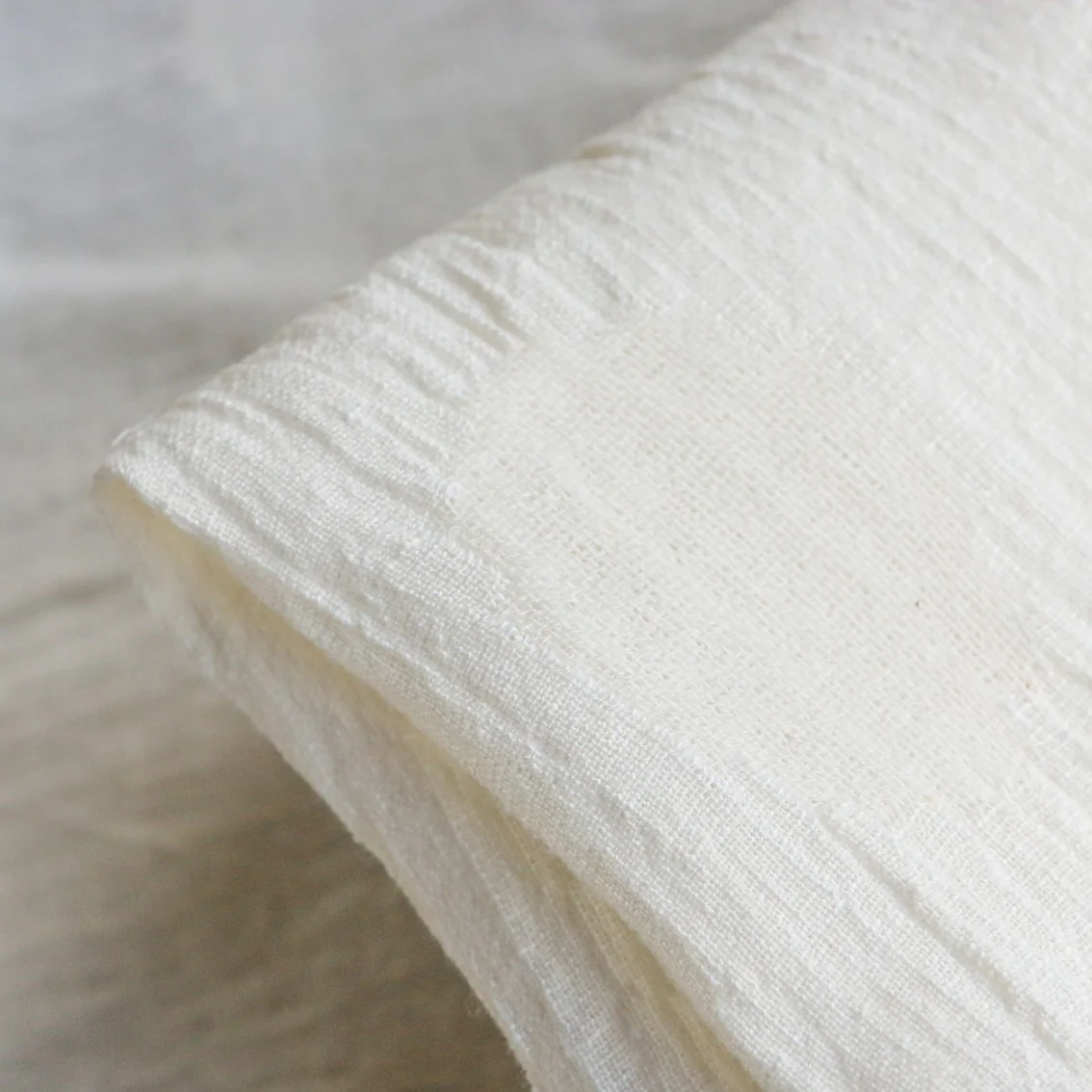 Mika Spot Crinkle Linen
