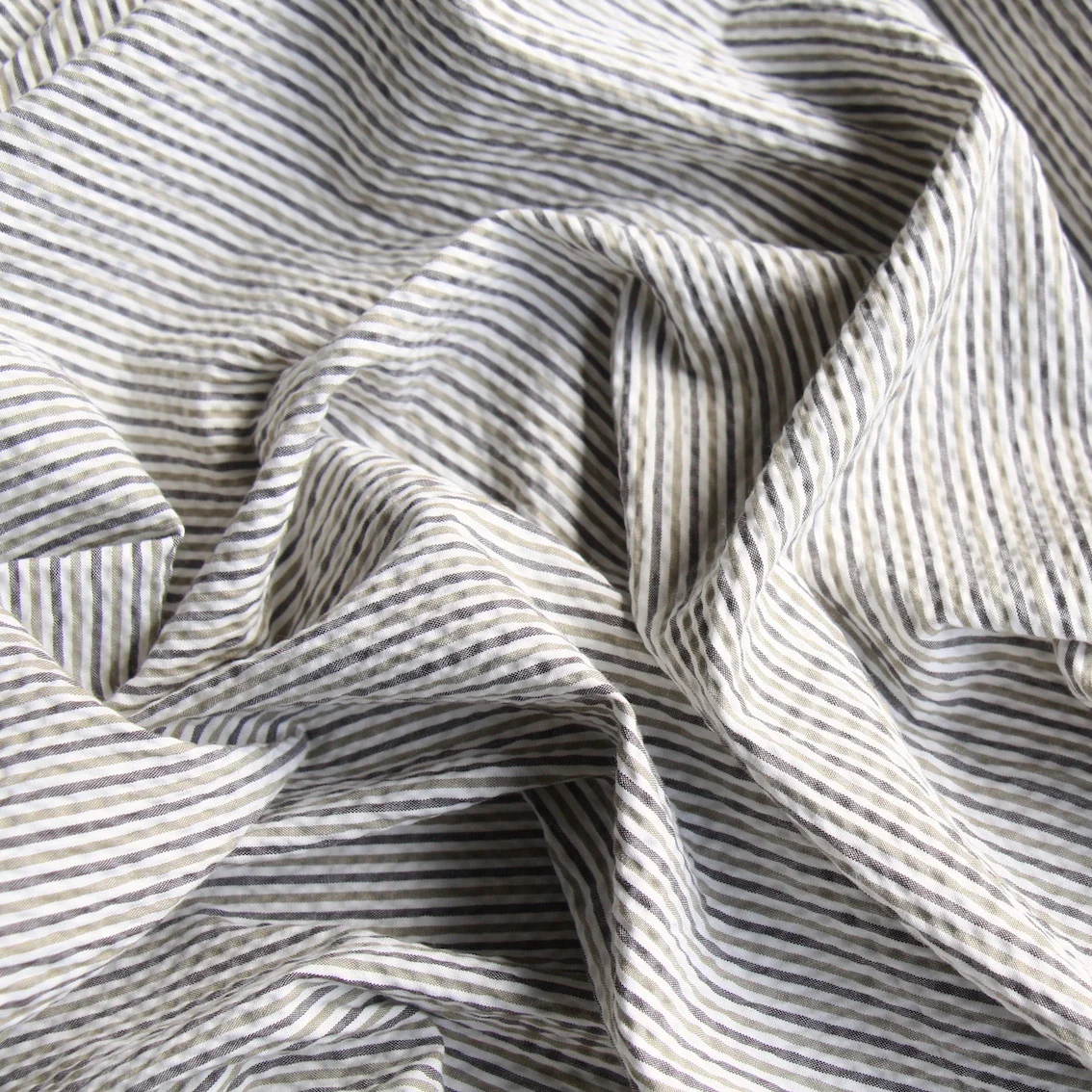 Military Stripe Seersucker - Image 2