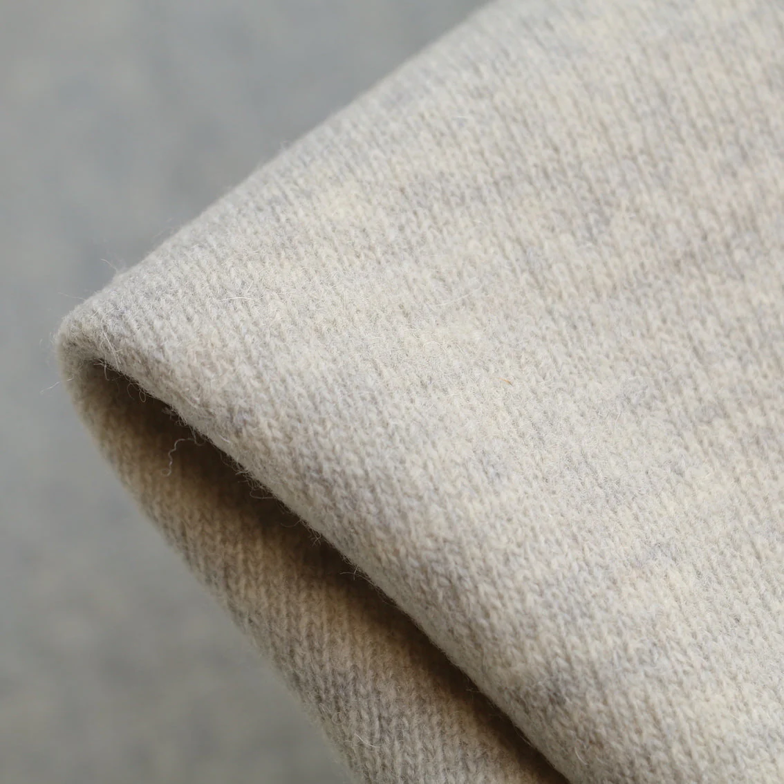 Milk Grigio Double Sided Knit