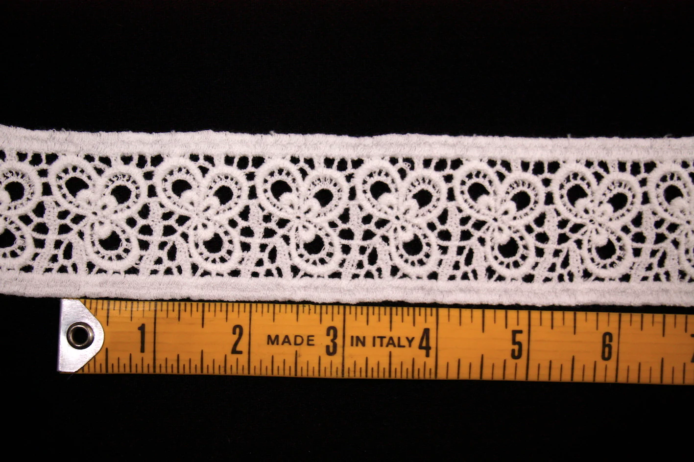 Milk Guipure Lace Trim - Image 3