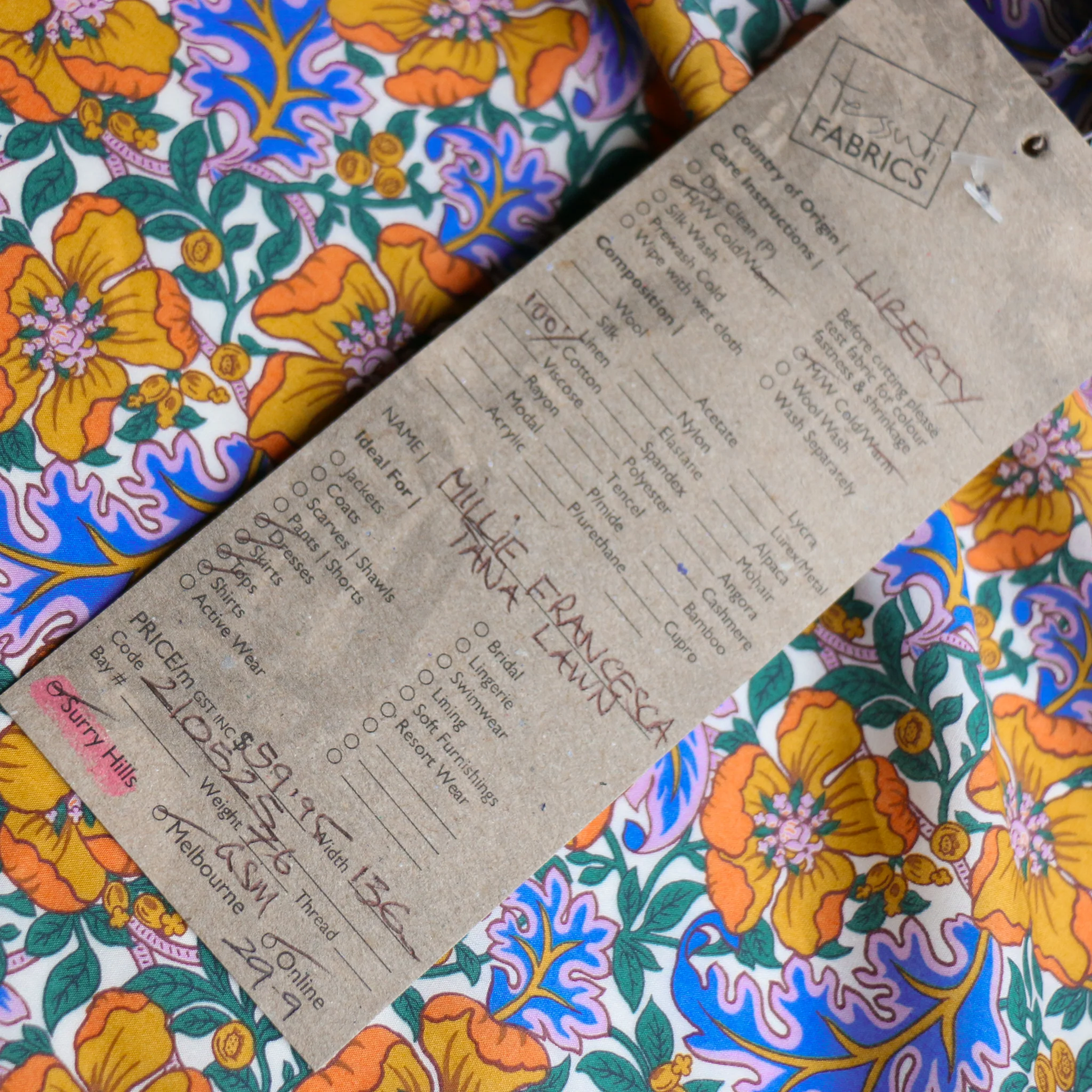 Millie Francesca - Liberty Tana Lawn⢠- Image 4