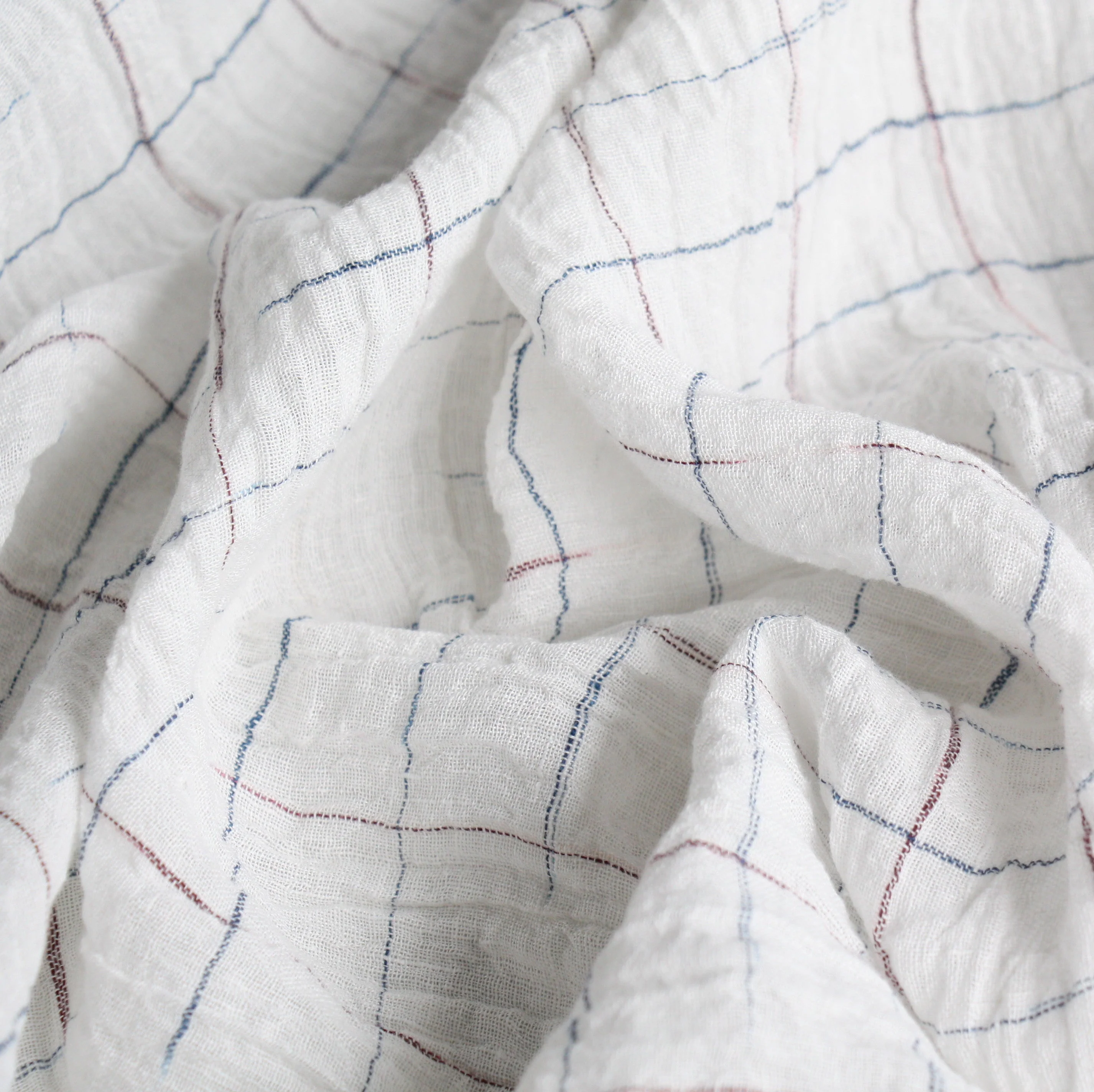 Milos Porcelain Crinkle Linen - Image 2