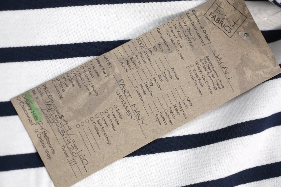 Mimasu Wide Line - Navy Stripe - Image 3