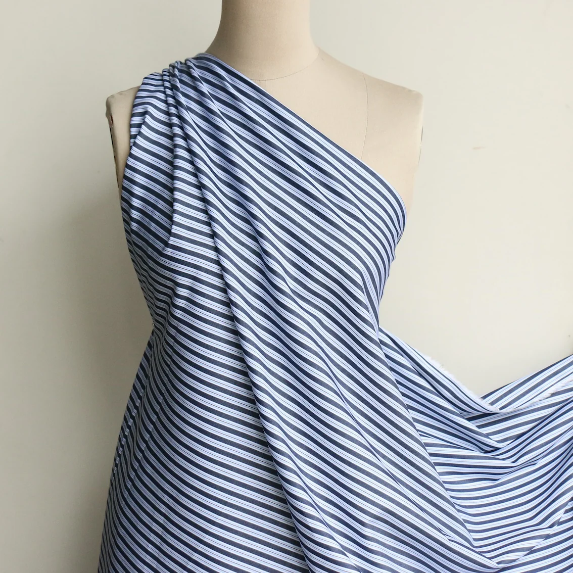 Mina Nero Stripe Shirting - Image 5