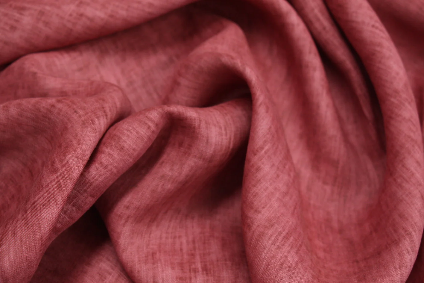 Minford Beetroot Hanky Linen - Image 2