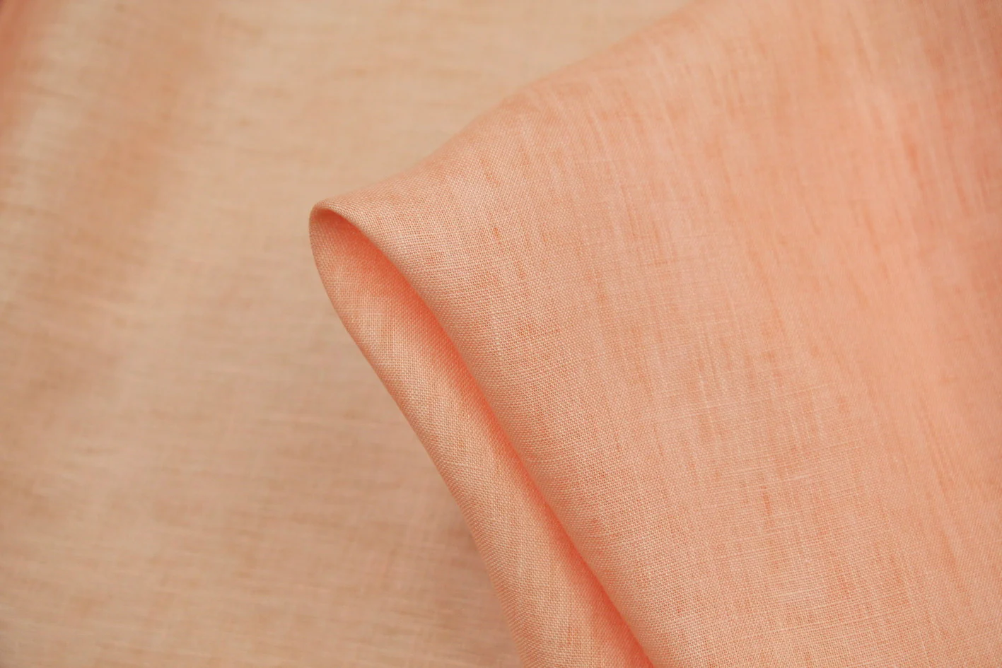 Minford Peach Hanky Linen