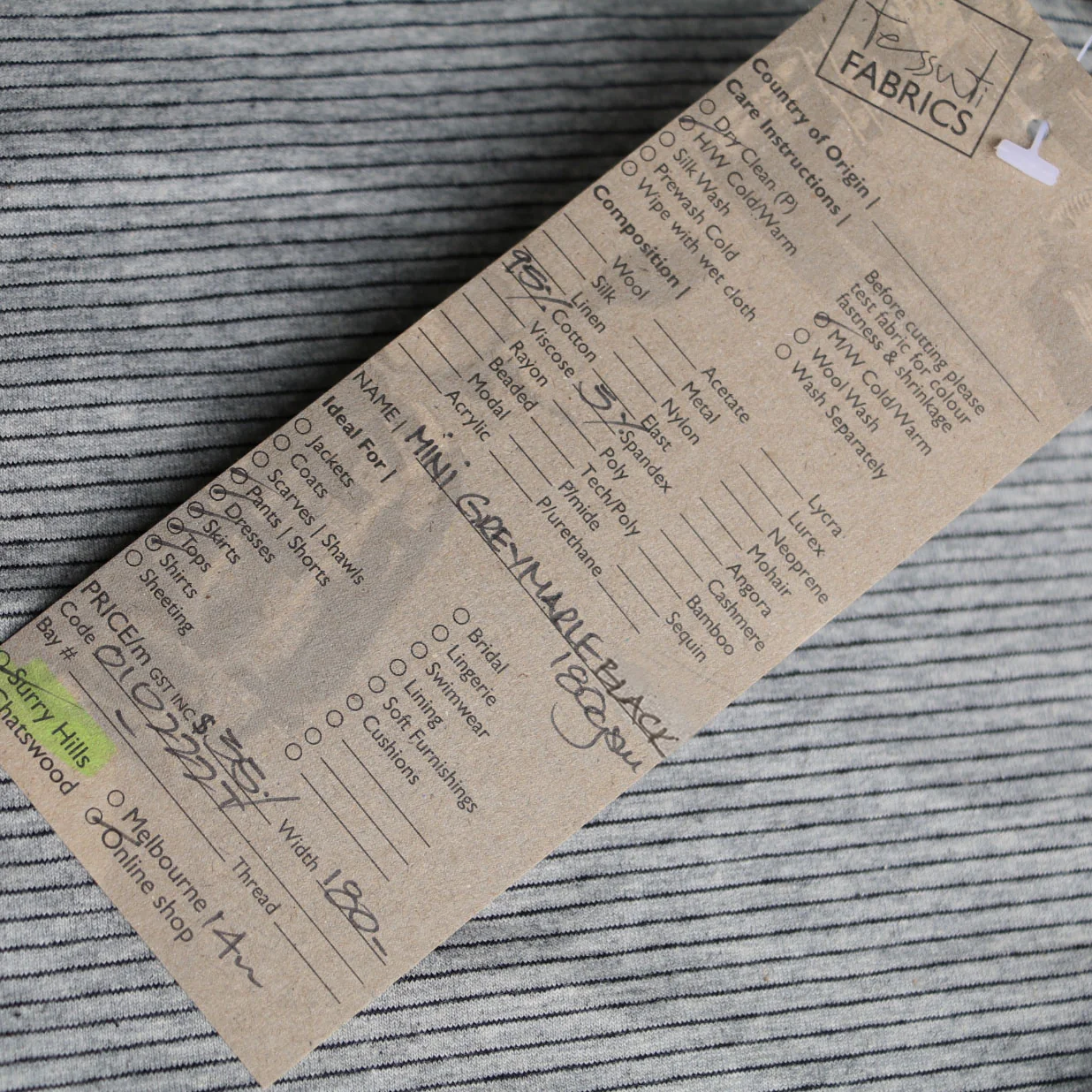 Mini Grey Marle Black - Image 4