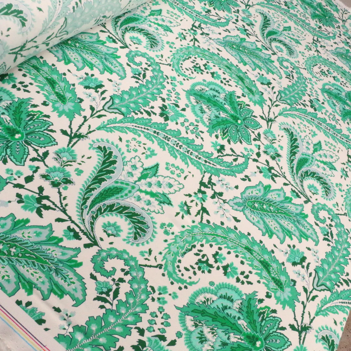 Minted Garden - Viscose Crepe - Image 4