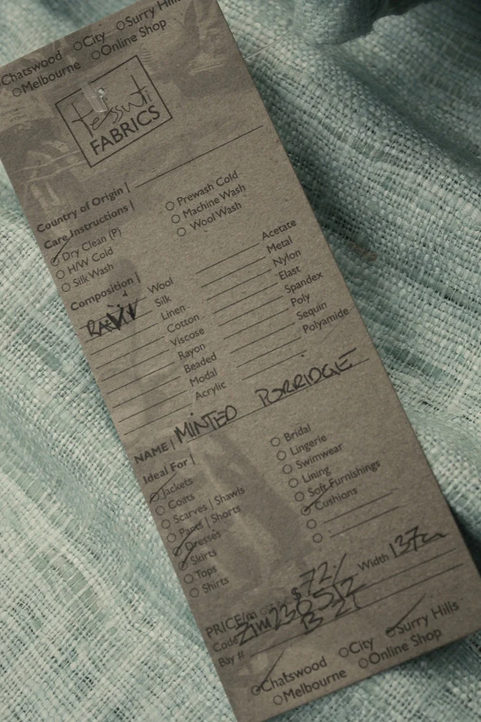 Minted Porridge - Raw Silk - Image 3