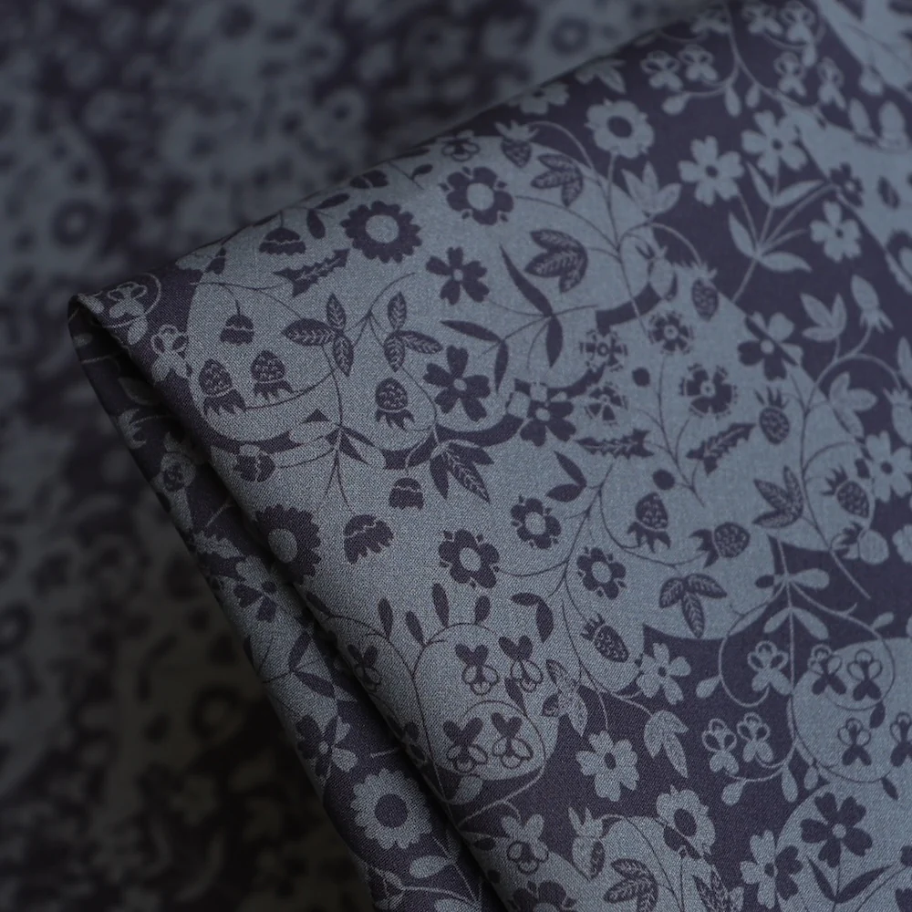 Mirabelle Mono Blue/Navy - Liberty Tana Lawn™