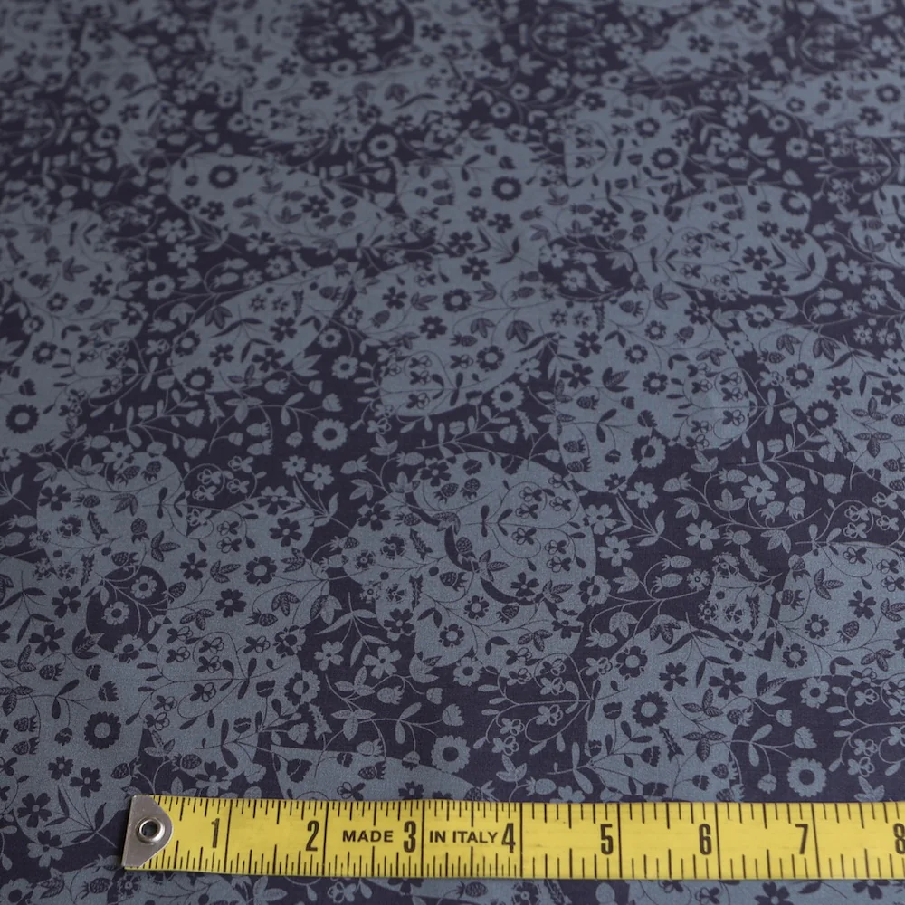 Mirabelle Mono Blue/Navy - Liberty Tana Lawn™ - Image 3