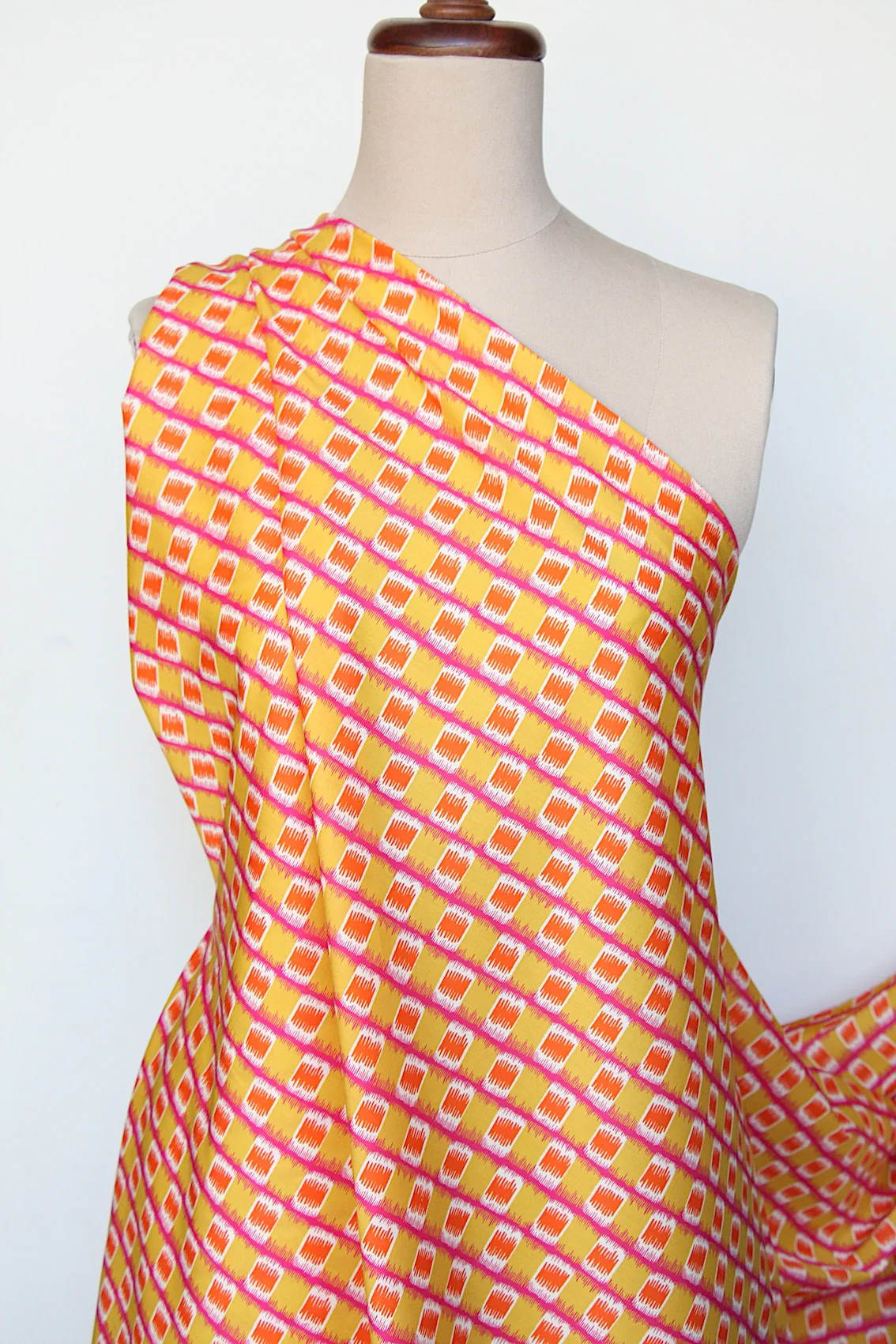 Mirage Stripe Orange - Liberty Tana Lawn™ - Image 4