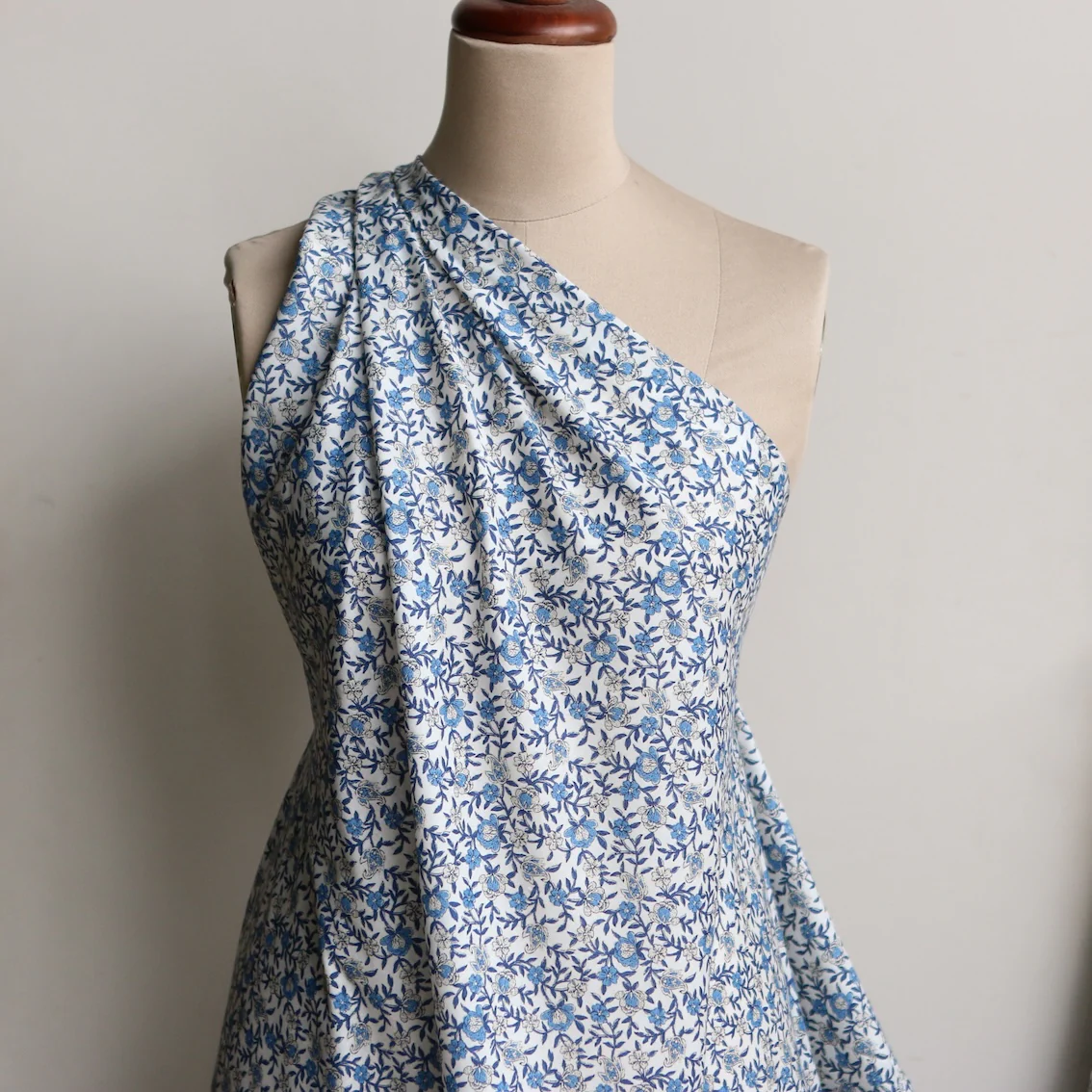 Misha Navy/Wedgewood Cotton - Image 5