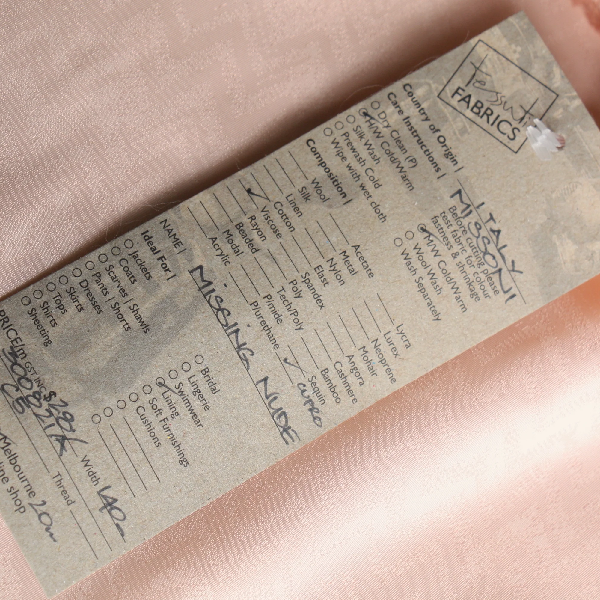 Missing Nude Fancy Lining - Image 5