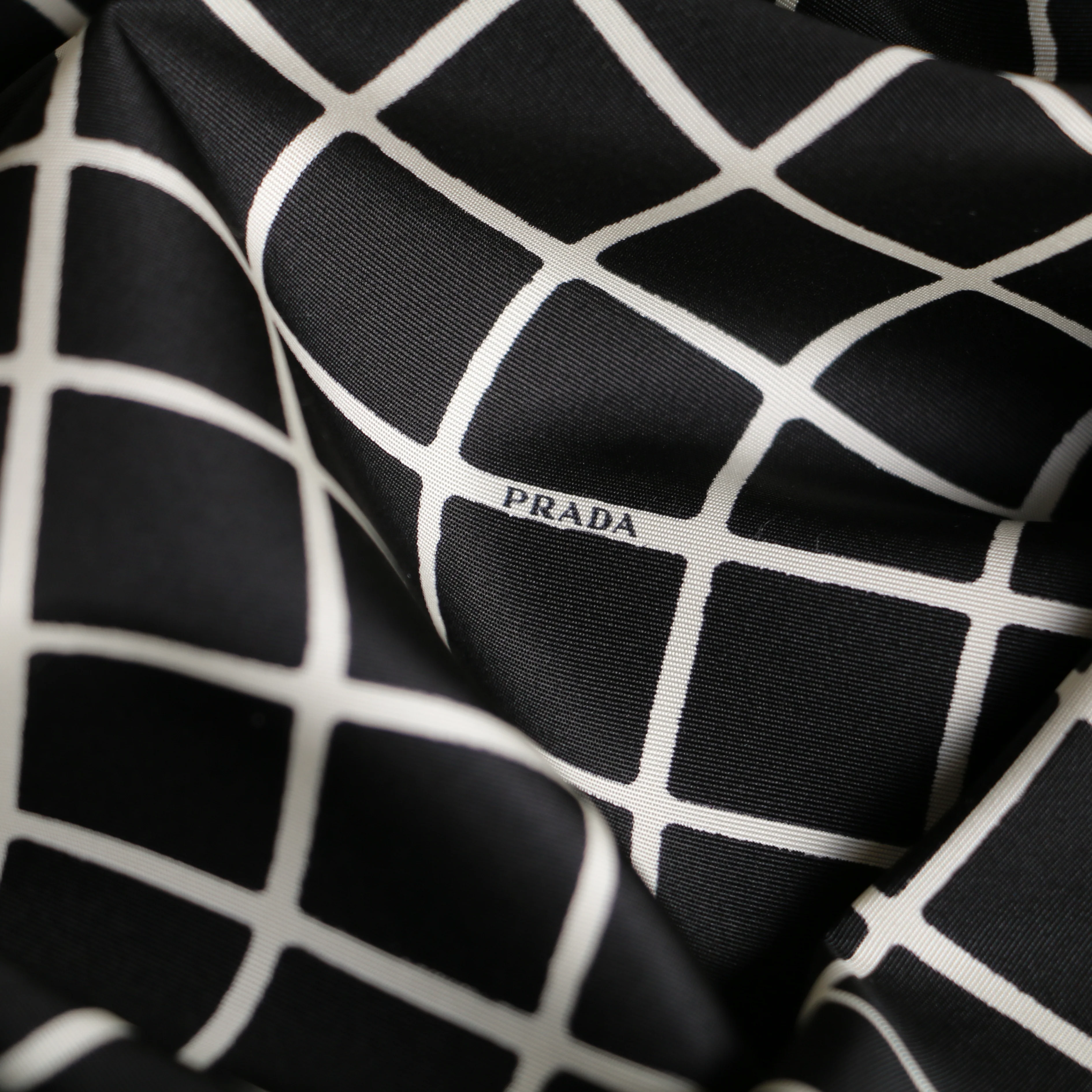 Miu Grid Black - Ottoman Taffeta - Image 2