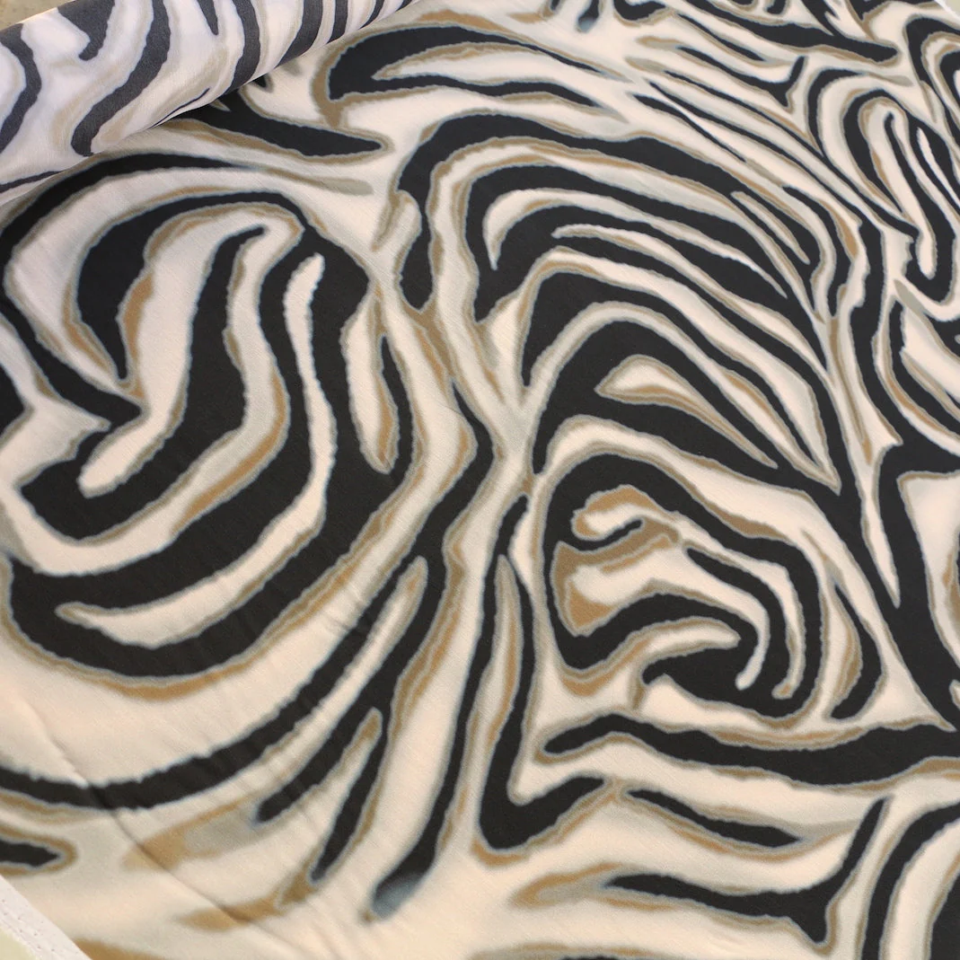 Mixed Up Cat - Silk Crepe De Chine - Image 4