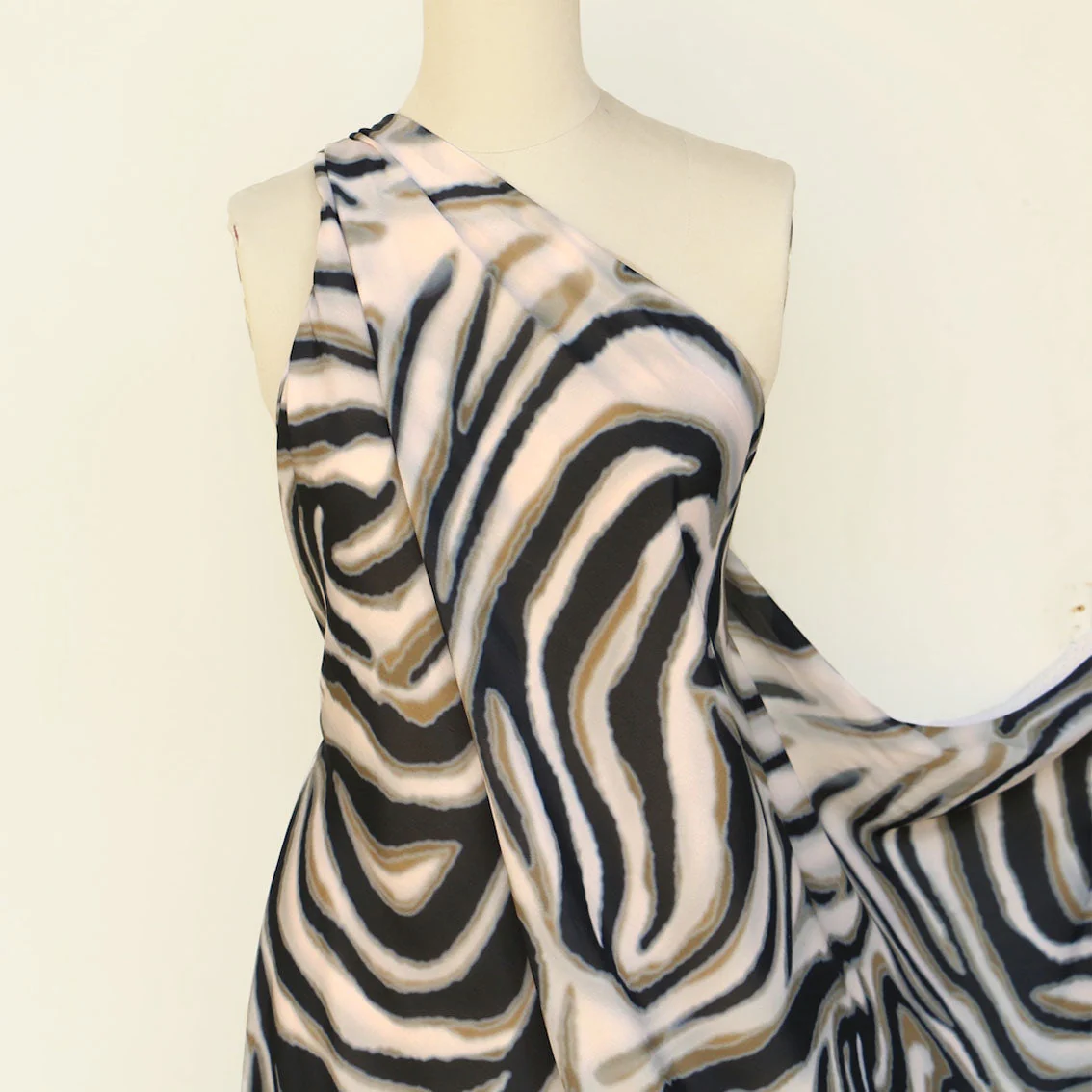 Mixed Up Cat - Silk Crepe De Chine - Image 6