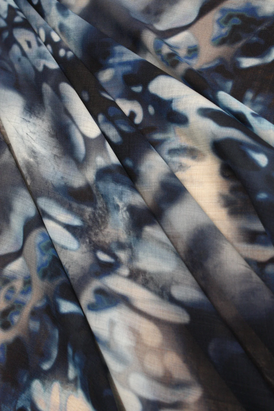 Mixed Water - Wool Georgette - Image 3