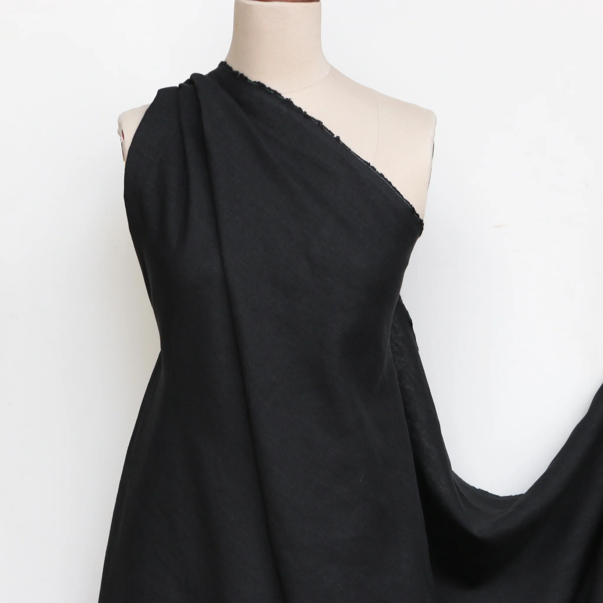 Mondello Black Linen - Heavy Weight - Image 4