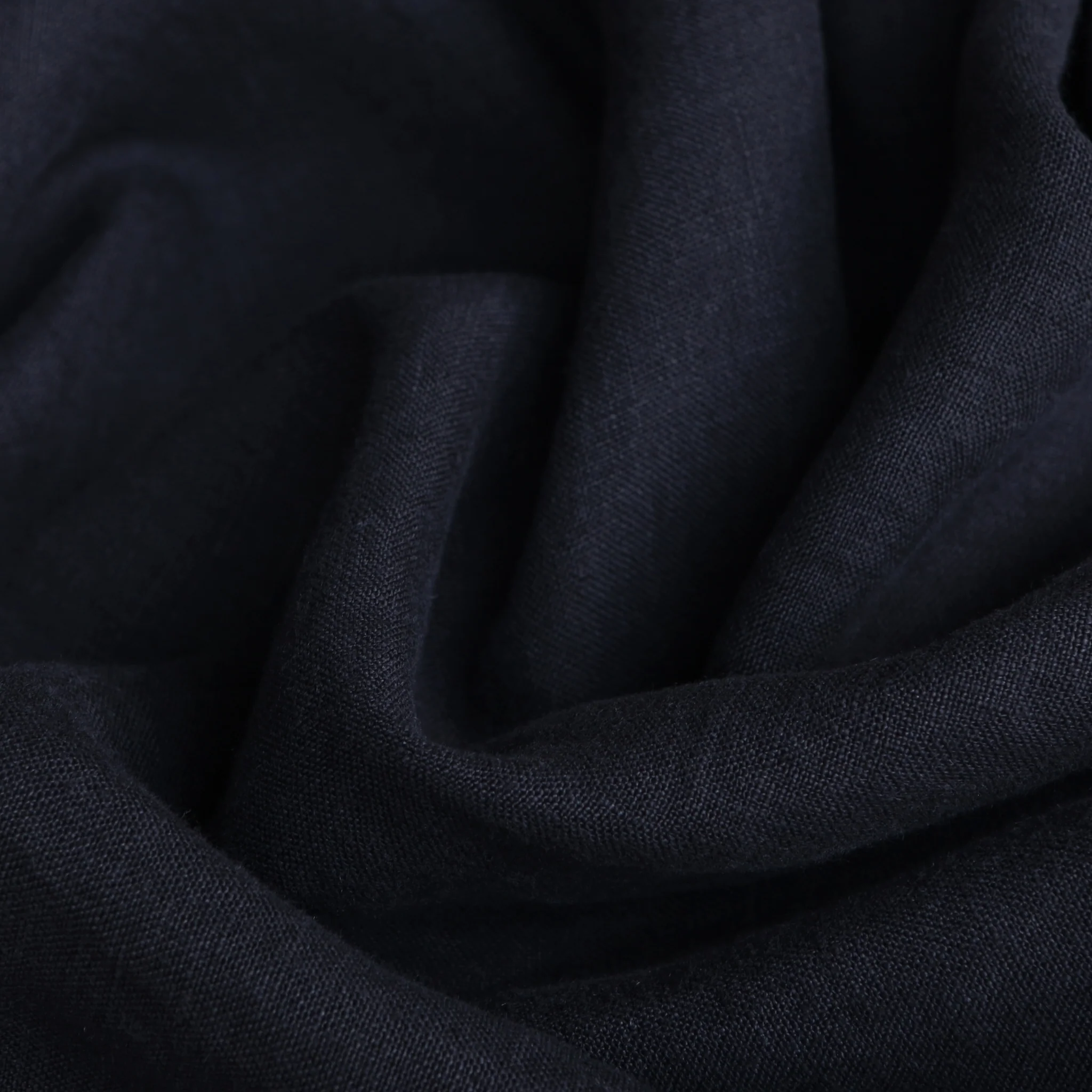 Mondello Navy Linen - Heavy Weight - Image 2