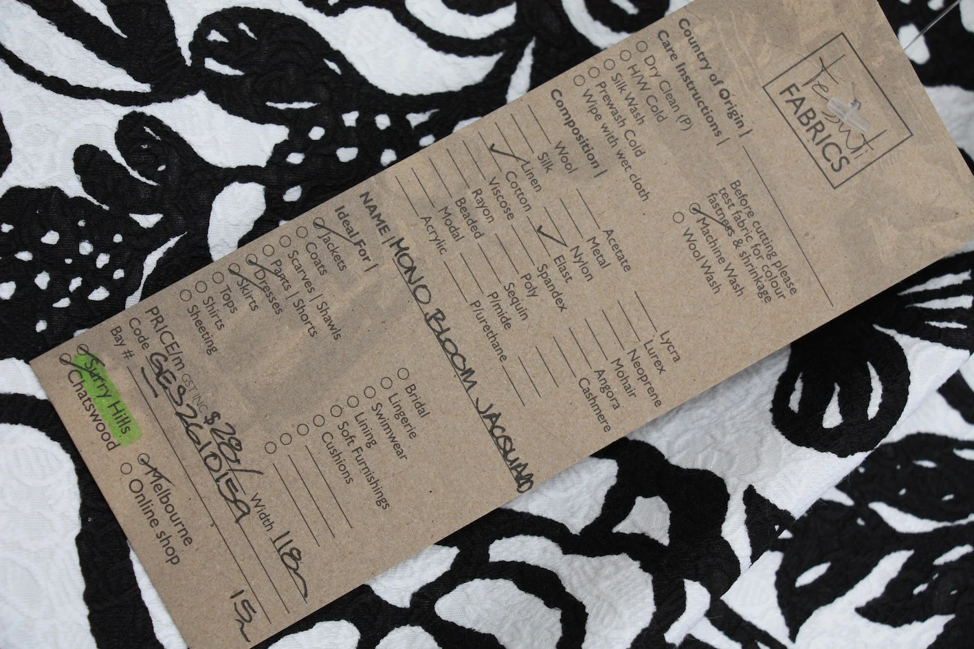Mono Bloom Jacquard - Image 3
