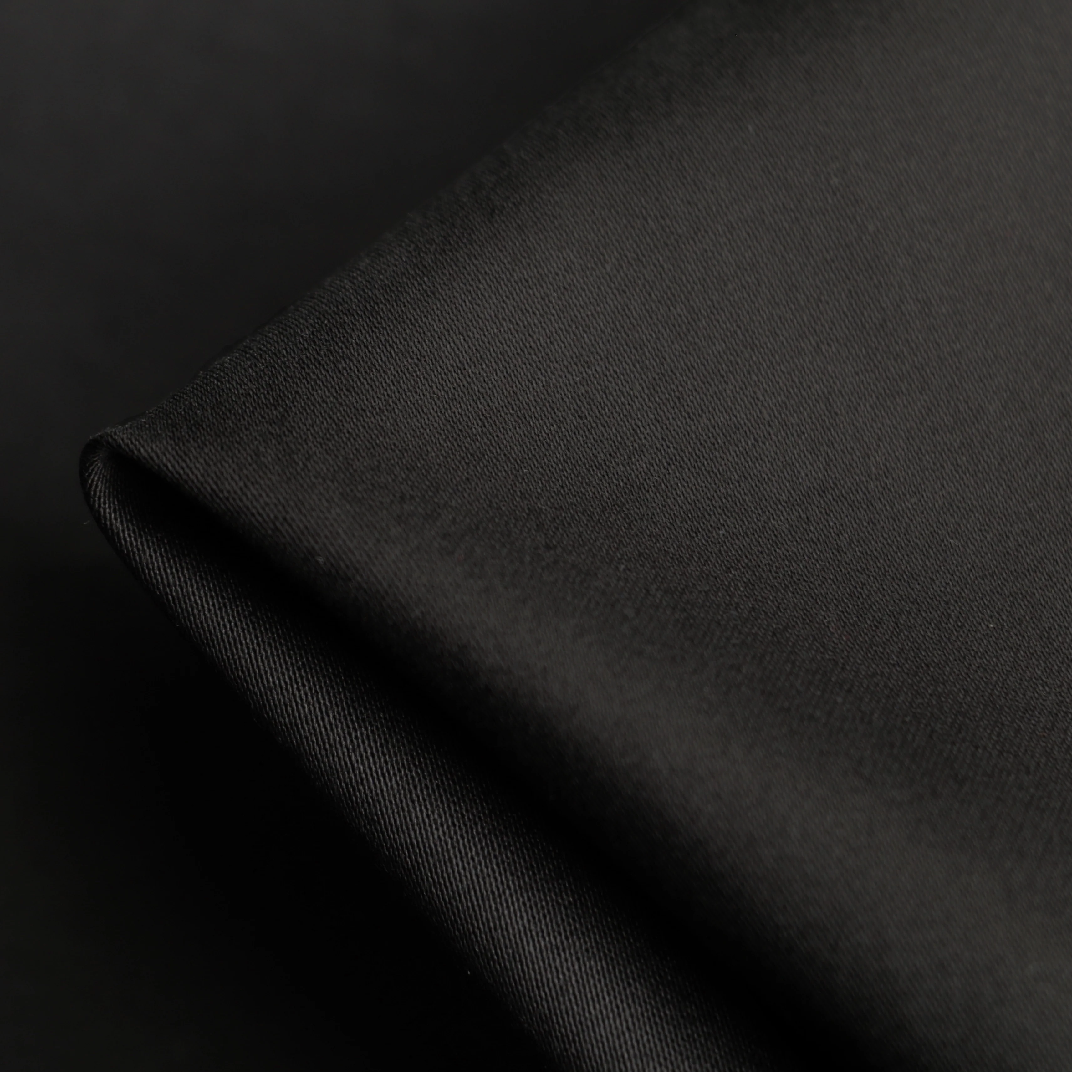 Monopoli Black Cotton Sateen