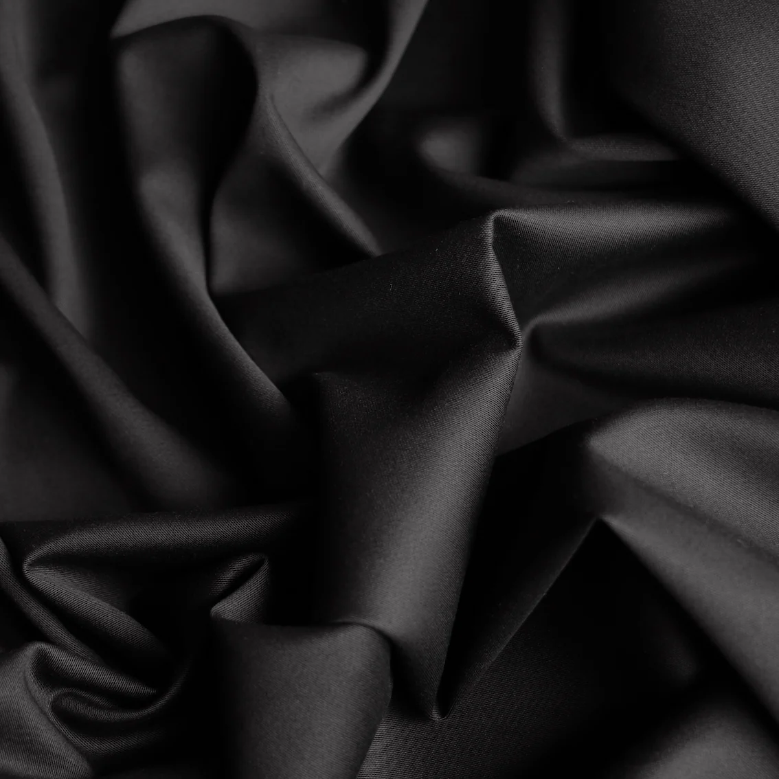 Monopoli Black Cotton Sateen - Image 2