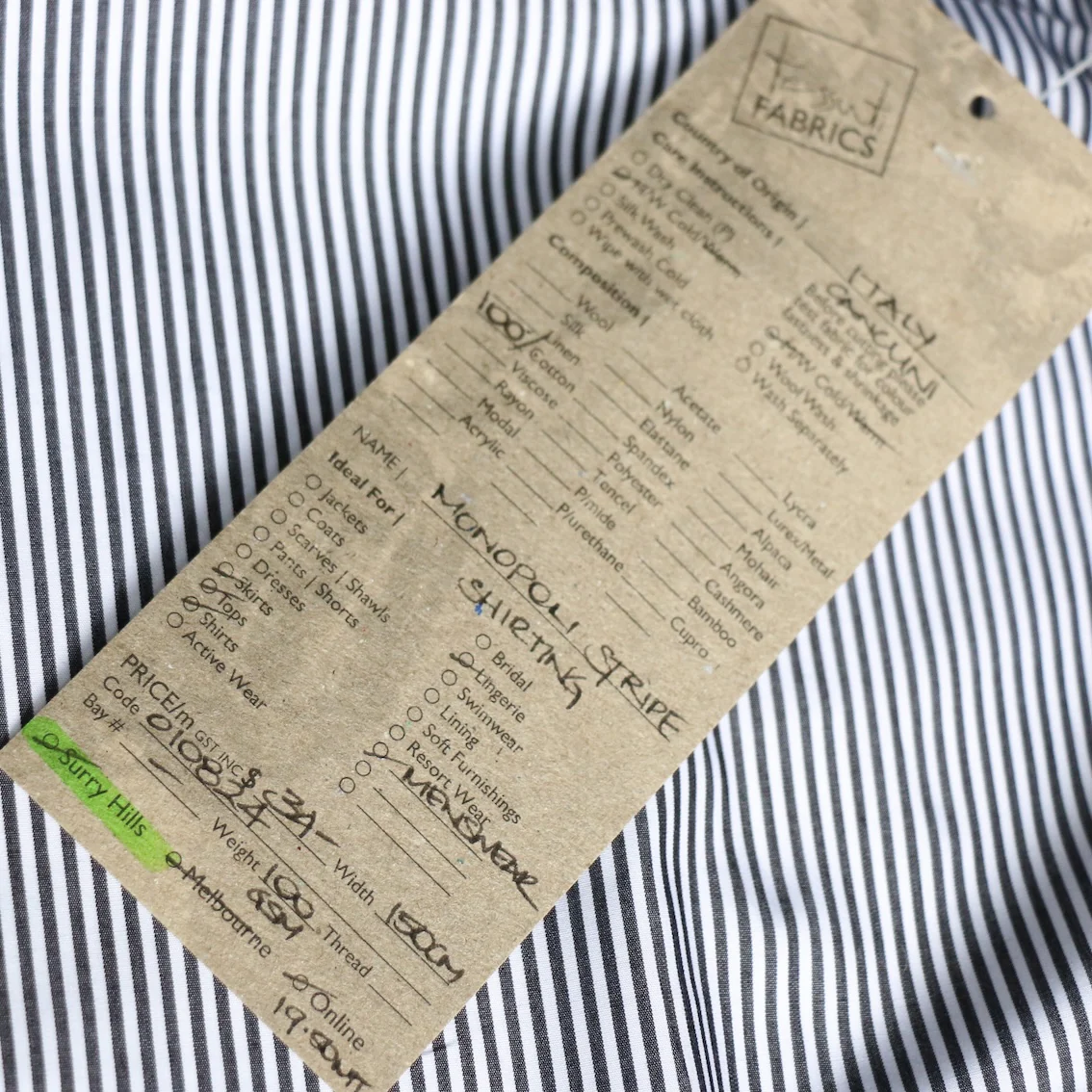 Monopoli Stripe Shirting - Image 4