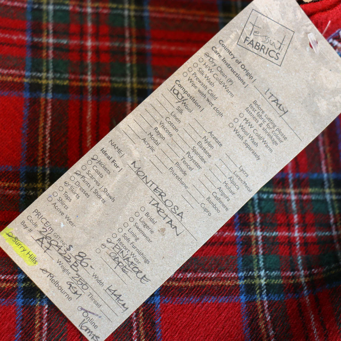 Monterosa Tartan Check - Image 5