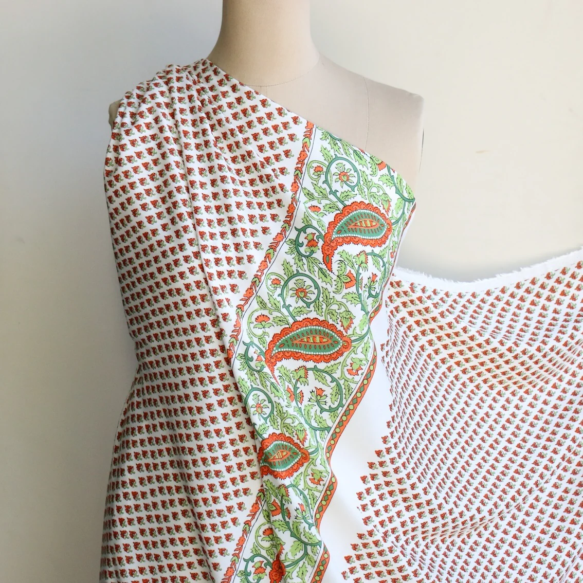 Monti Paisley Viscose Panel Print - Image 5