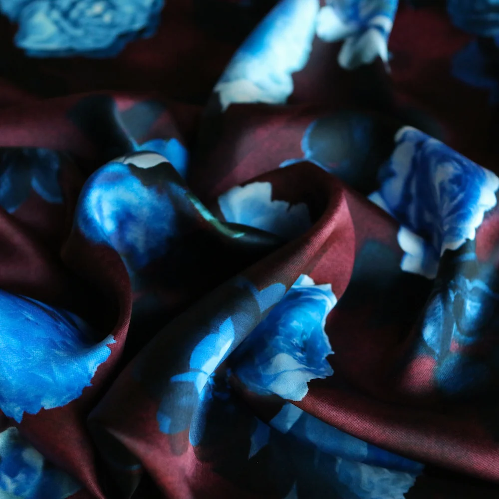 Moon Rose - Liberty Silk Satin - Image 2