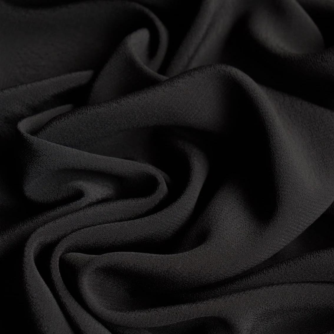 Moss Crepe Black - Image 2