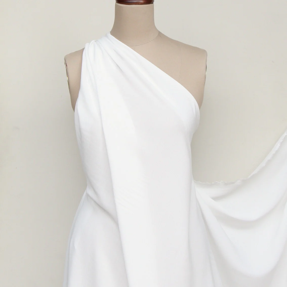 Moss Crepe Ivory - Image 3