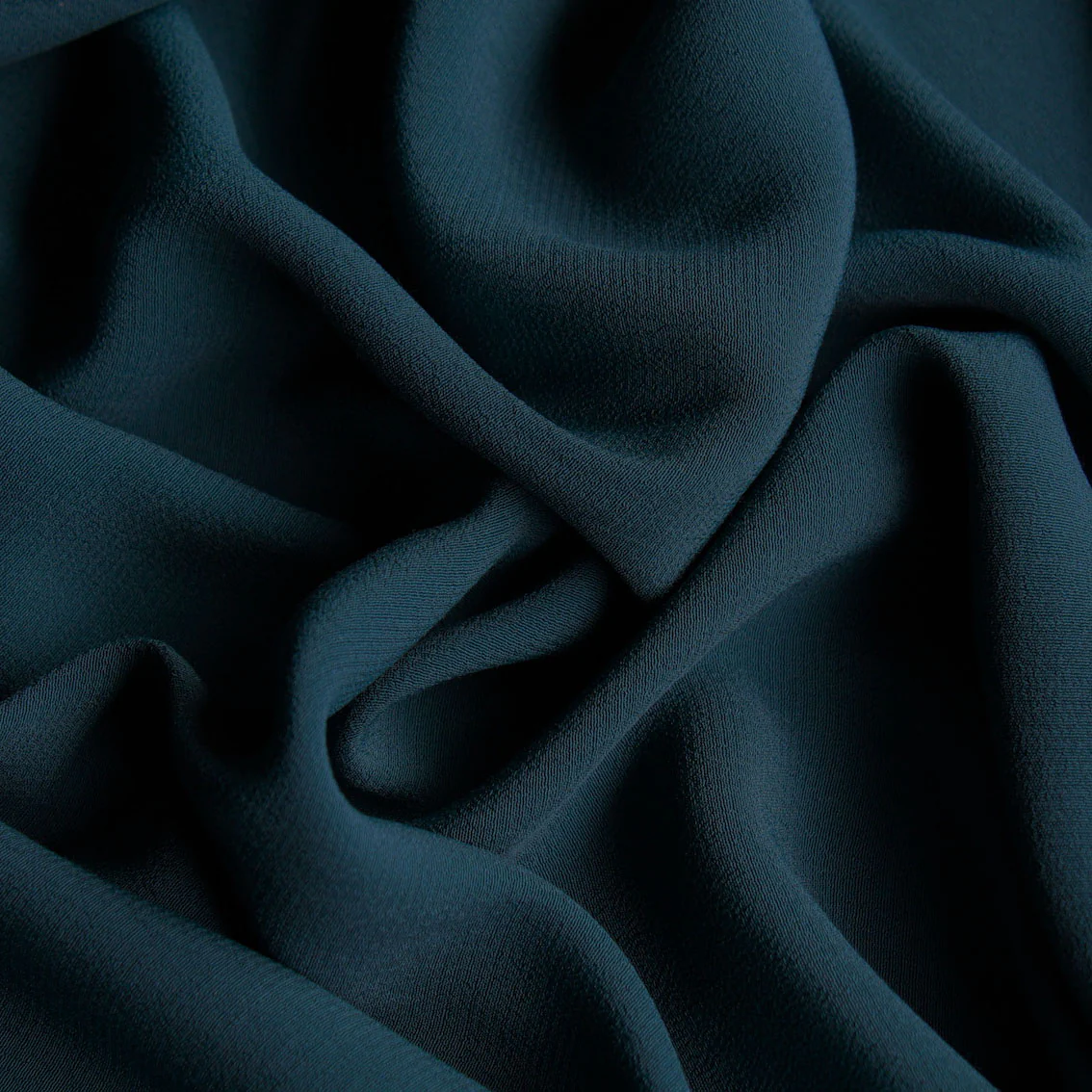 Moss Crepe Teal - Image 2