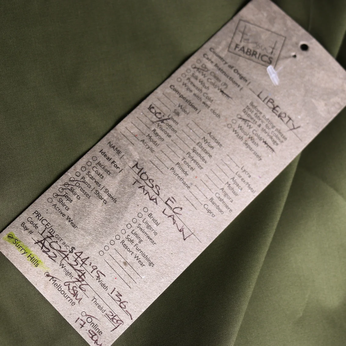 Moss EC - Liberty Tana Lawn™ - Image 3