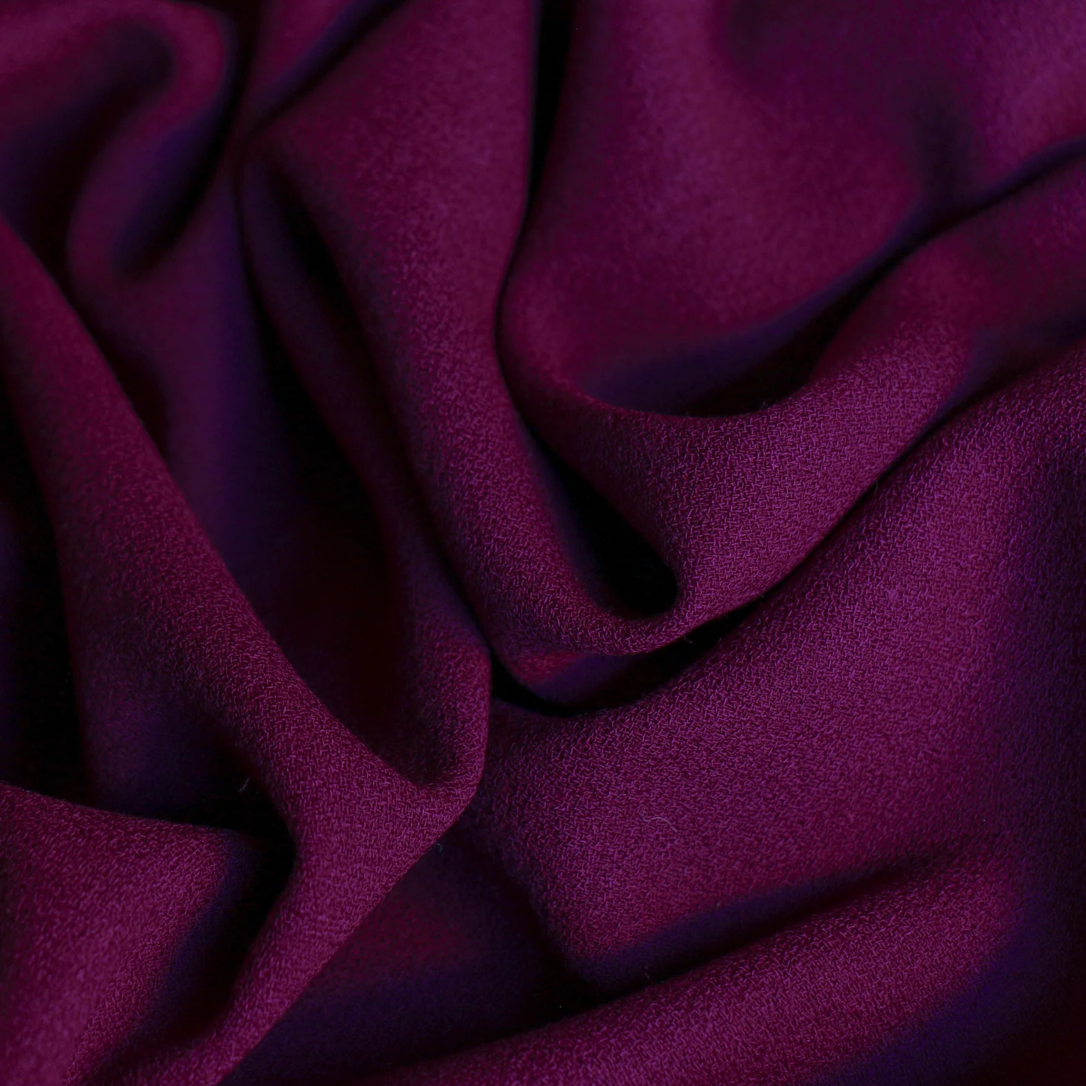 Motiv Boysenberry Wool Crepe - Image 2