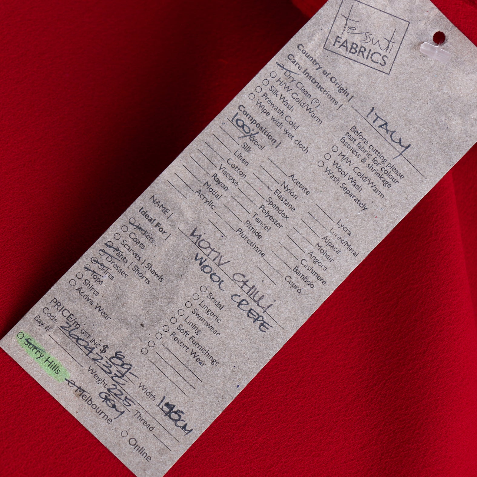 Motiv Chilli Wool Crepe - Image 4