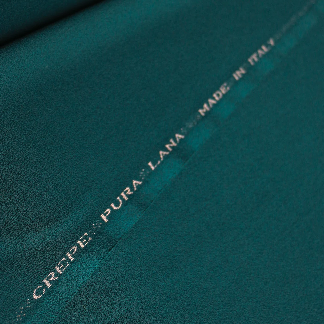 Motiv Teal Wool Crepe - Image 3