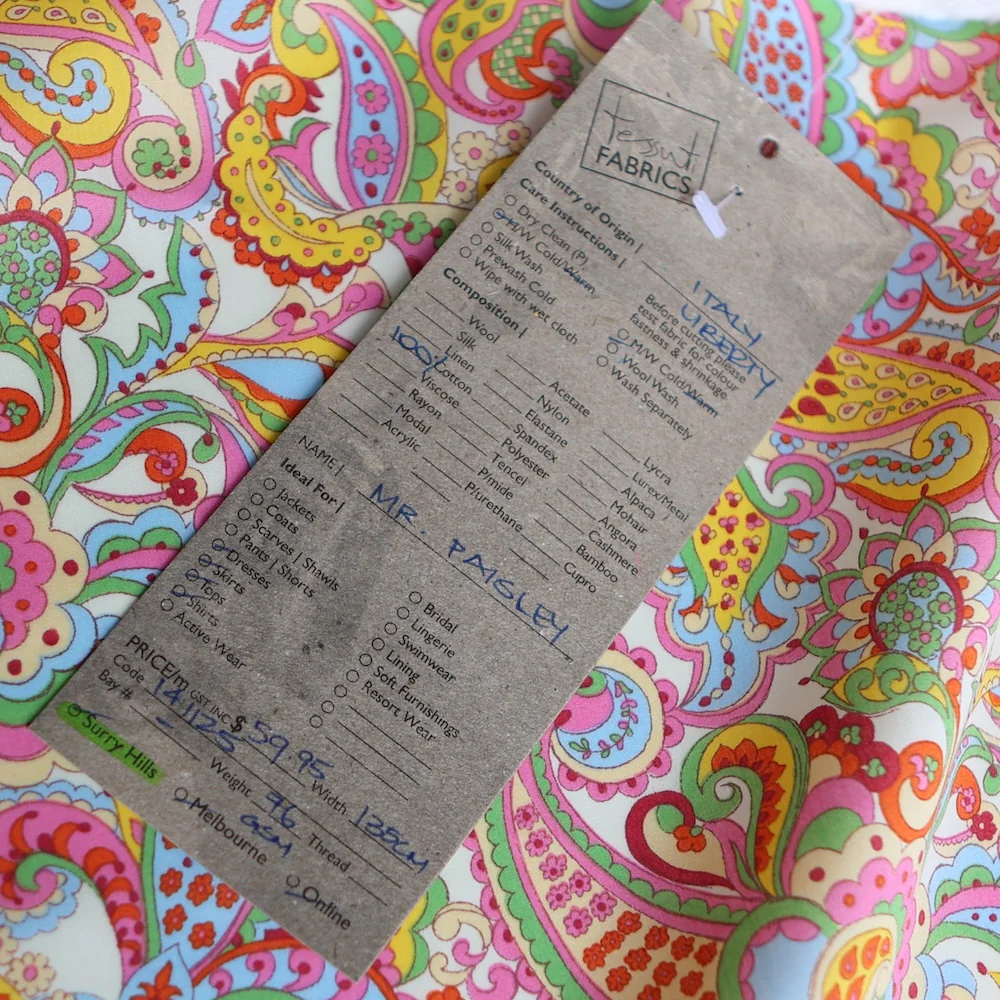 Mr. Paisley - Liberty Tana Lawn - Image 4