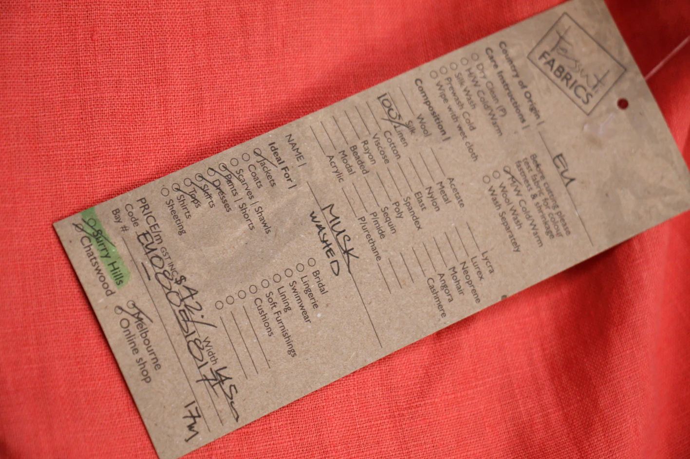 Musk Washed Linen - Image 2