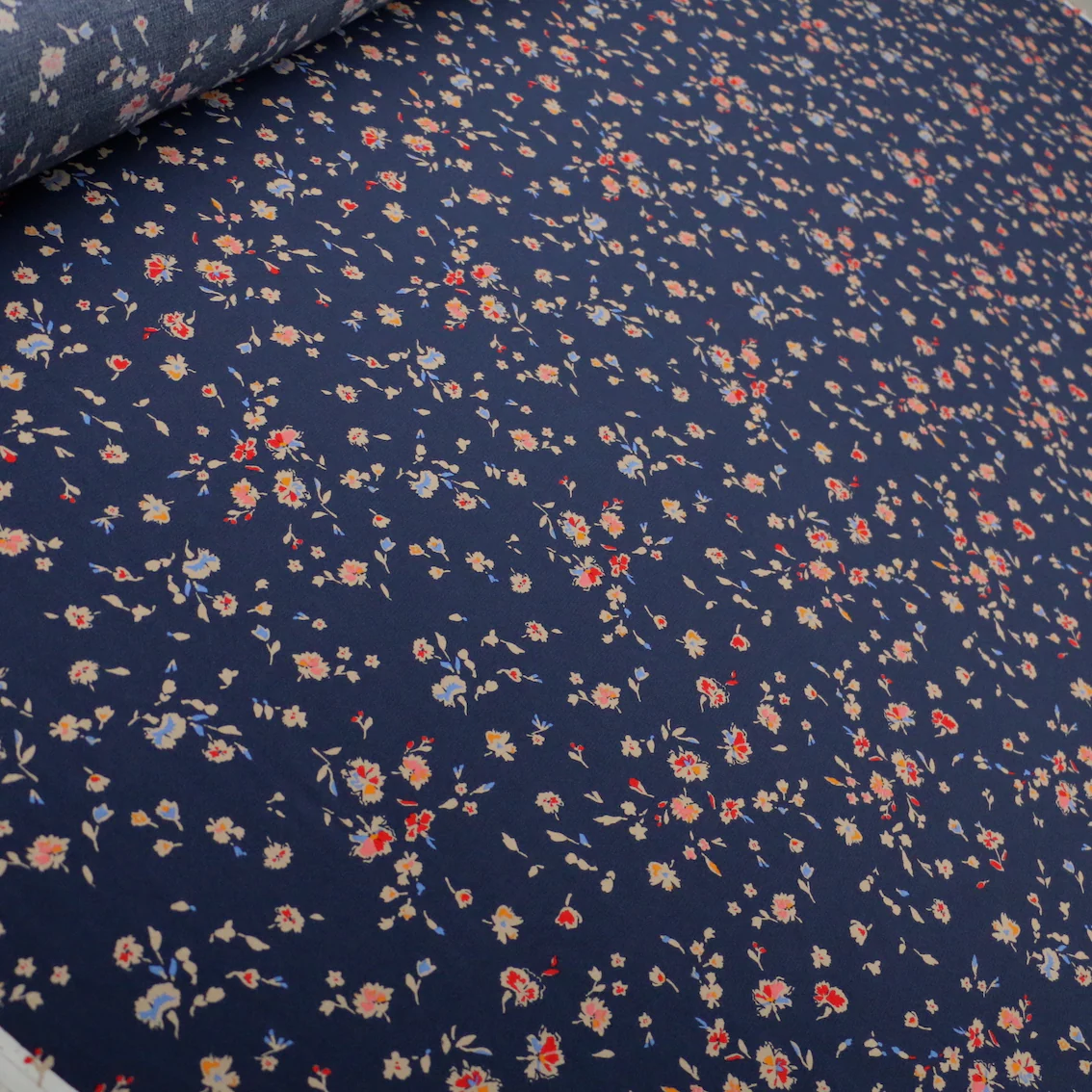 Mystified Floral Viscose Crepe - Image 4
