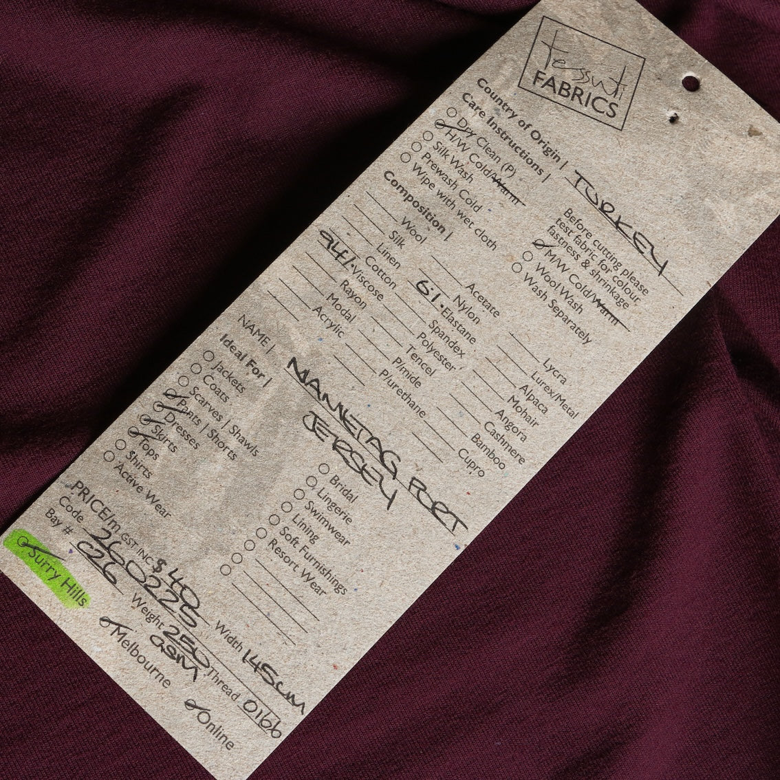 Nametag Port Jersey - Image 3