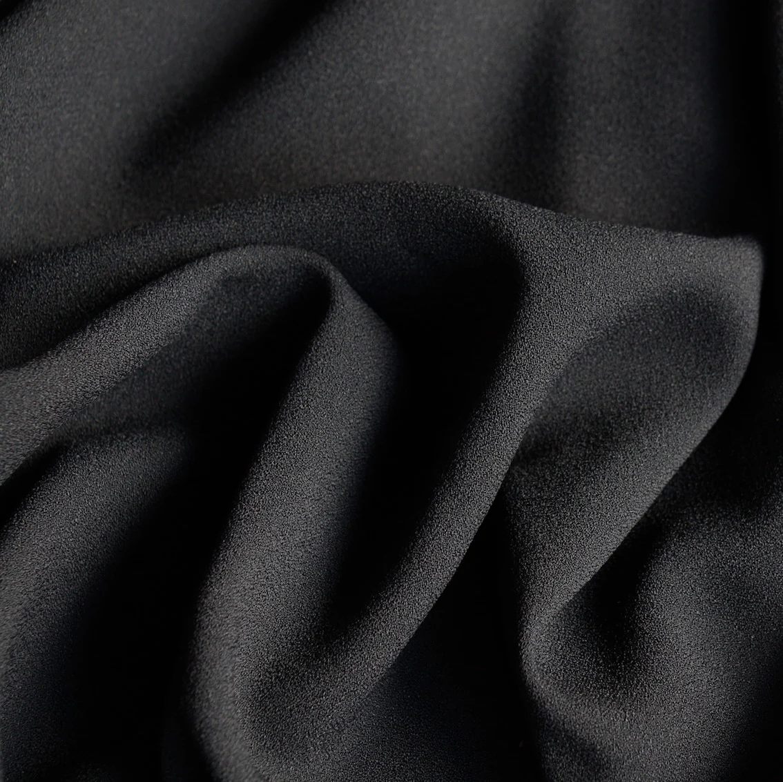Natural Black Sable Crepe - Image 2