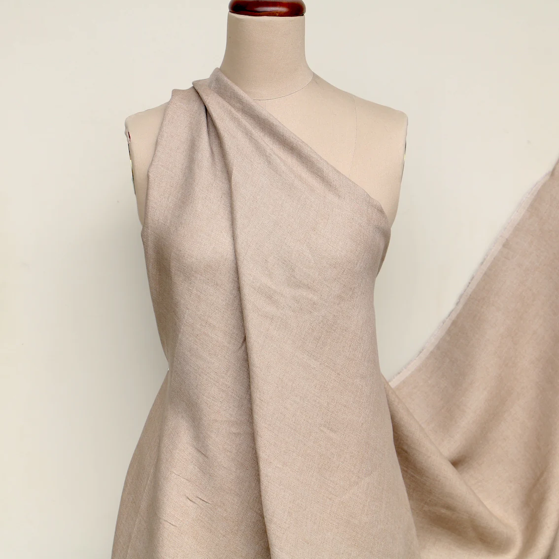 Natural Sand Linen Twill - Image 4